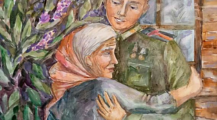 Юные художники Костромы представили творческий проект к 80-летию Победы